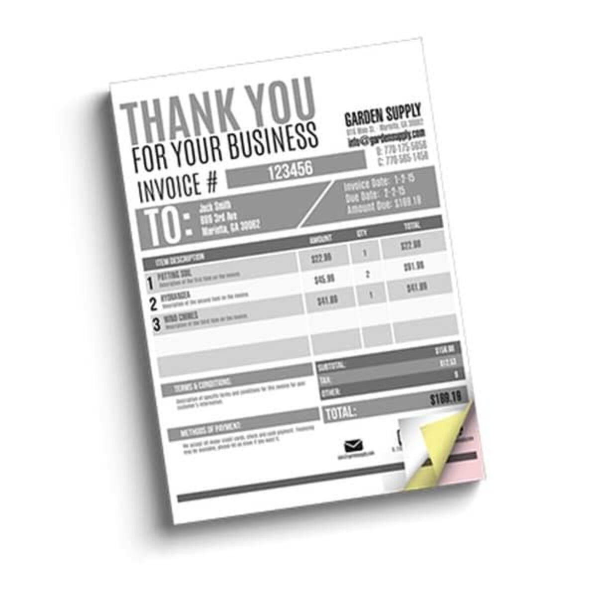 Carbonless Forms | Custom Carbonless Forms | NCR Forms | PGprint
