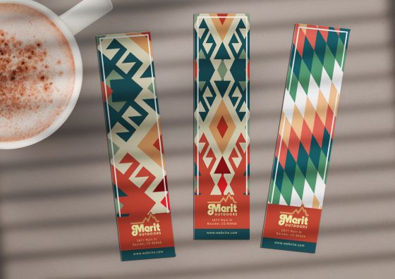custom mixed colors bookmarks