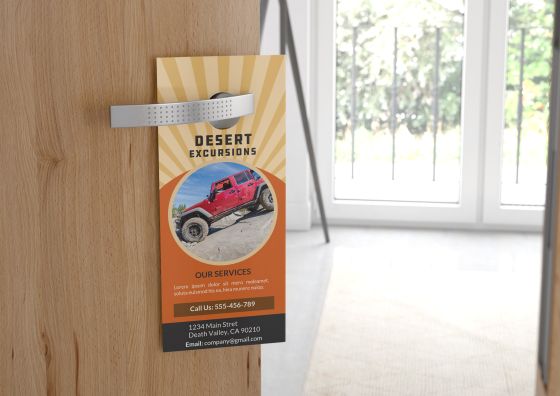 Custom Doorhanger Printing - Greenerprinter