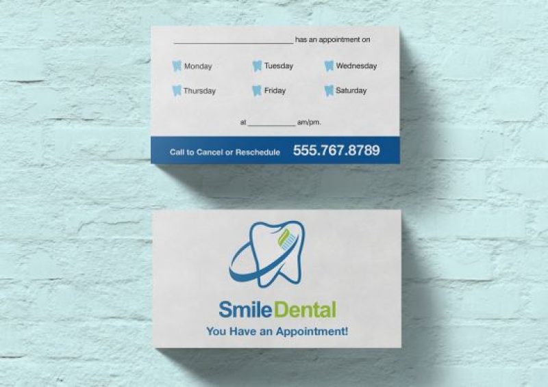 Appointment Cards Custom Appointment Cards Appointment Card Printing
