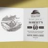 folded birthday invitation