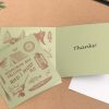 thank you folded cards