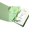 custom premium folded wedding invitations