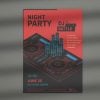 dj midi custom club flyer