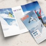 tri fold brochures snow jam images