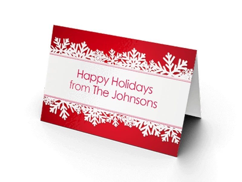 folded holiday cards printing services pgprint com folded photo cards