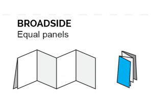 broadside folding