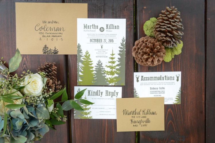 detailed wedding invitations