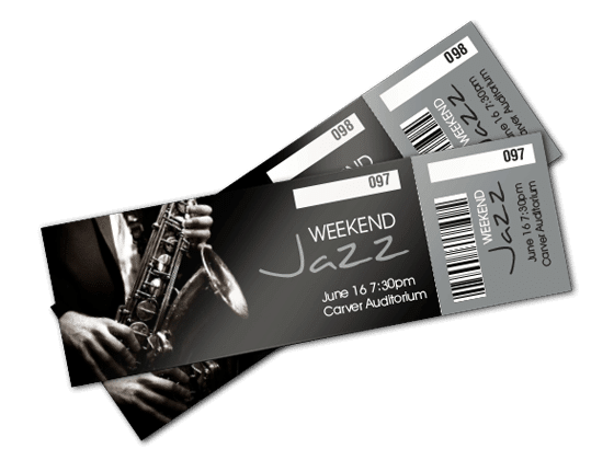 custom printed tickets