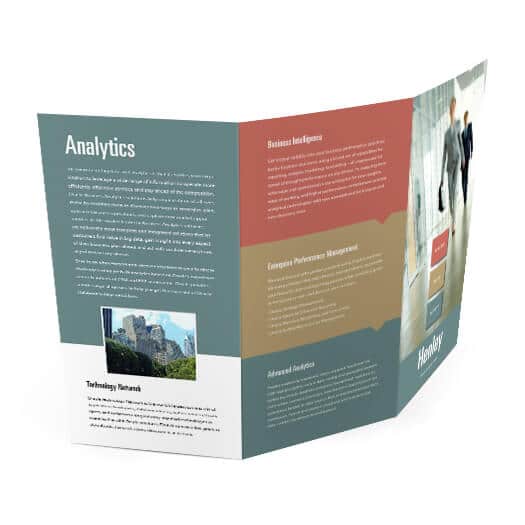 tri fold brochure custom printing
