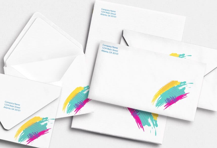 full color envelopes