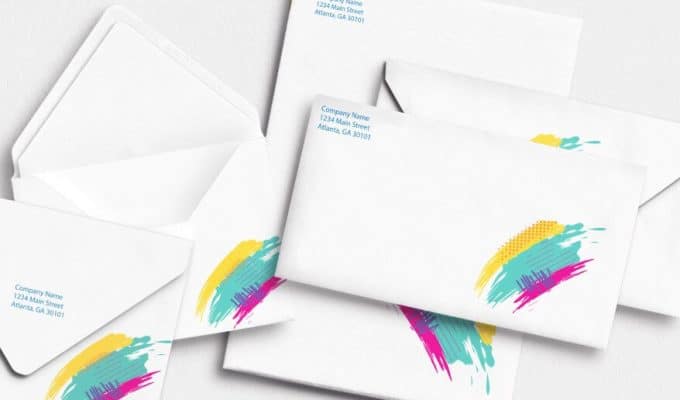 Full Color Envelope Printing Services Pgprint Com Marietta Ga