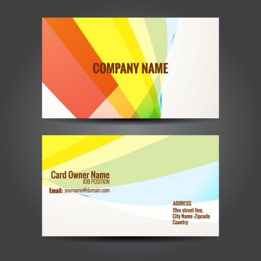 design your company custom card font