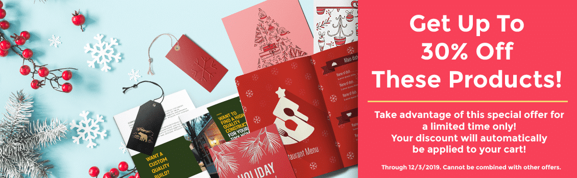 promo sale for up to 30% off