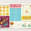 custom placemat kids menu