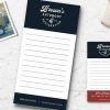 custom business ad notepad