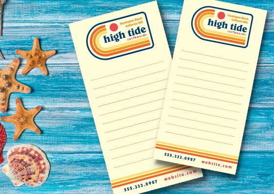 custom business notepads