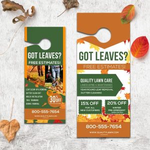 custom door hangers