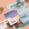 custom leaflets beach theme