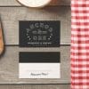 place cards burgers and brews