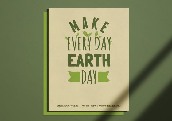earth day greeting card