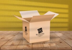 shipping box industrial kraft