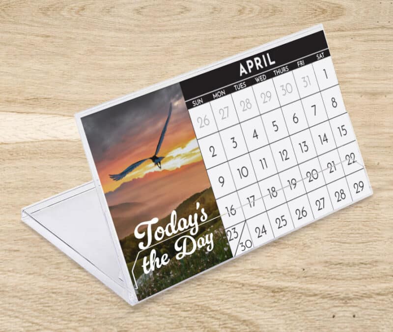 Landscape Jewel Case Calendar