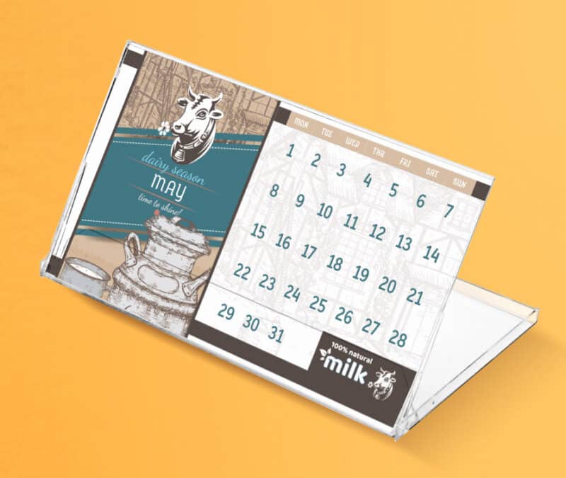 Landscape Jewel Case Calendar - Image 2